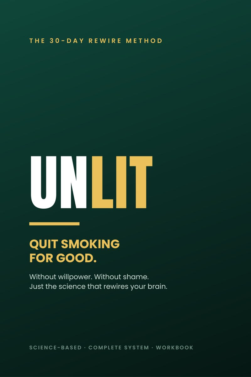 UNLIT — The 30-Day Rewire Method to Quit Smoking for Good